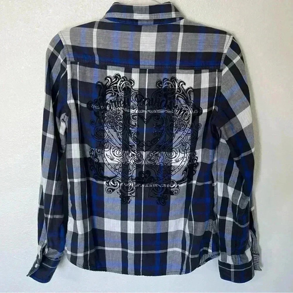 Harley Davidson Reversible Button Down - Picture 3 of 11